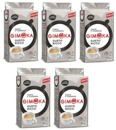 Gimoka Ricco Caffè Macinato, Café Moulu, 250 G