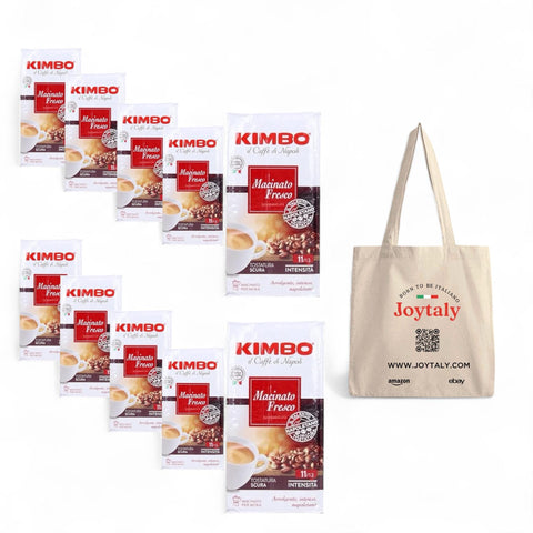 Kimbo Macinato Fresco Caffè Napoli Moulu 250g X8 (2kg Total)