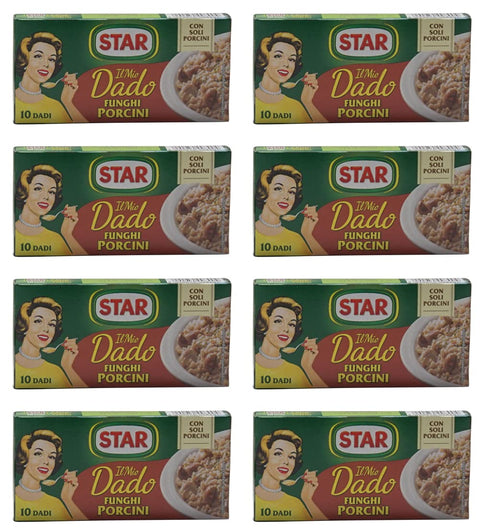 Star Ai Funghi Porcini Confezione Da 8 Scatole Da 100 G