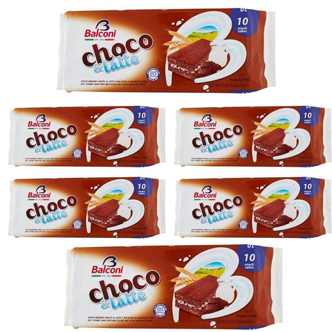 Balconi Merende Chocolatte Stracciatella 6 Pezzi Da 350 Gr