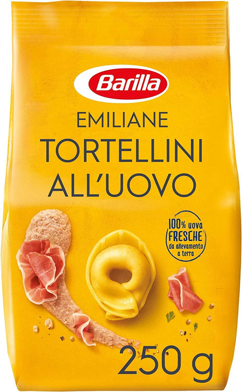 Barilla Emiliane Tortellini Prosciutto Crudo Œuf De Pâtes Séchées Au Jambon Gr.250