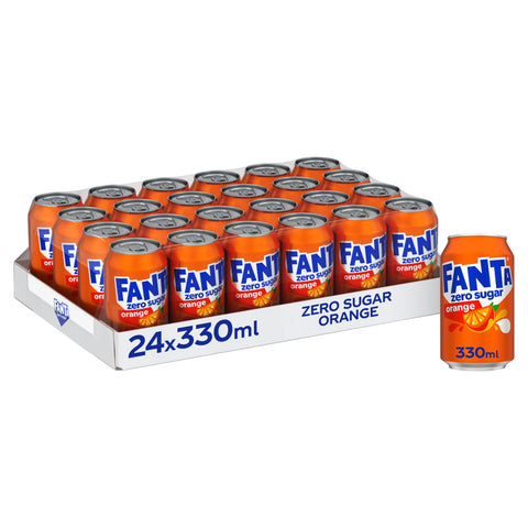 Fanta Zéro 330ml. / 24 Canettes