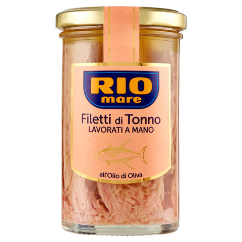 Rio Mare Filetti Di Tonno Lot De 3 Filets De Thon Fabriqués À La Main À L'huile D'olive 250 G