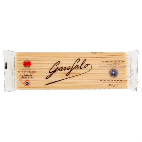 Pasta Garofalo - Spaghetti Chitarra 40-3 Pasta Di Gragnano 500gr - Produit Artisanal Italien
