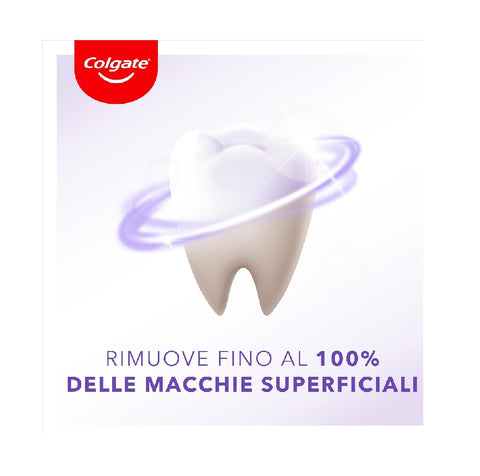 12x Colgate Max White Purple Reveal Dentifrice blanchissant à la menthe 75 ml