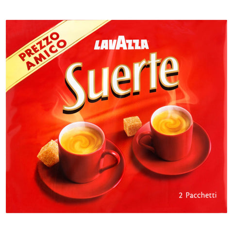 Lavazza - Suerte, Miscela Di Caffè, 2 Pacchetti