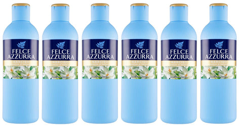 Paglieri Felce Azzurra Bagnodoccia Narciso Lot De 6 Flacons De Gel Douche À La Jonquille 650 Ml