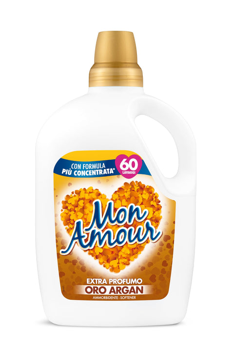 Mon Amour Adoucissant Or Argan - 60 Lavages, 3000 Ml