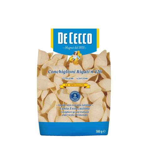 De Cecco Ital. Conchiglioni Rigati Lot De 6 (6 X 500 G)