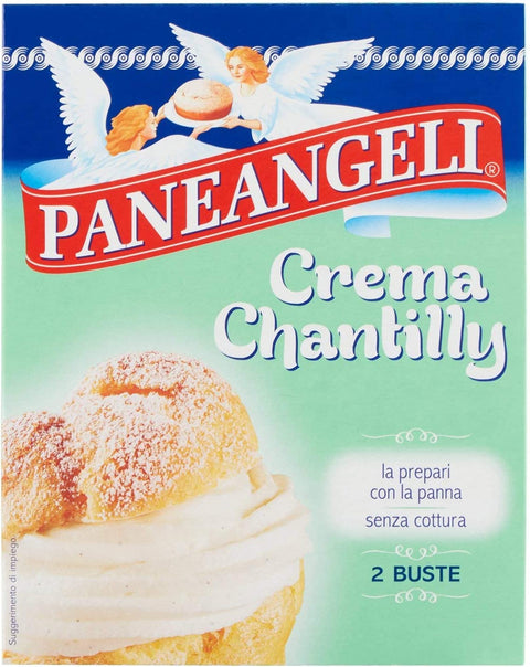 Paneangeli Lot De 6 Crèmes Chantilly Pour Gâteau 2 X 40 G