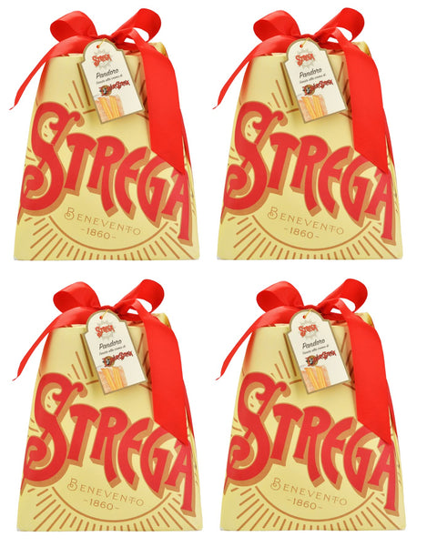 4 Gâteaux De Noël Alberti Strega Pandoro Con Crema Strega Remplis De Crème Strega 1 Kg