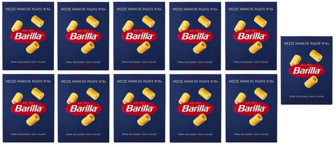 Barilla Mezze Maniche Rigate N. 84 11 X 500 G = 5500 G