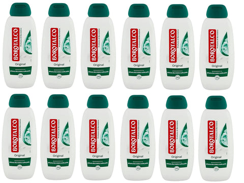 Lot De 12 Gels Douche Borotalco Profumo Di Borotalco Original Bagnodoccia Pour Bain Moussant 450 Ml