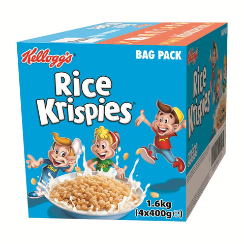 Kelloggs Rice Krispies 4 X 400gm