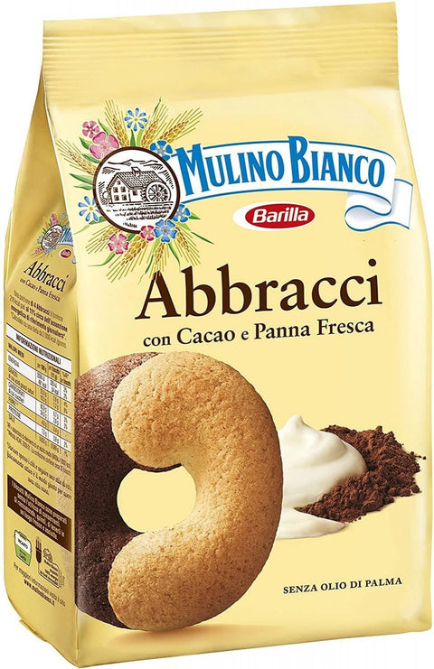 Mulino Bianco Lot De 12 Biscuits, Embrasses, 350 G, Motif Nack Doux, Multicolore, Unique