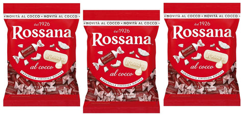 Rossana Lot De 3 Bonbons Remplis De Noix De Coco 150 G