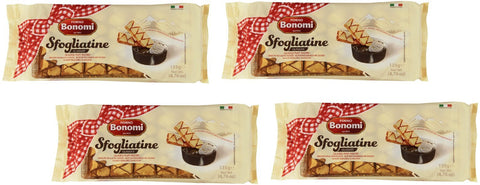 Forno Bonomi: Sfogliatine Glassate Pâtisserie Émaillée 135 G – Lot De 4 – Total 538,6 G