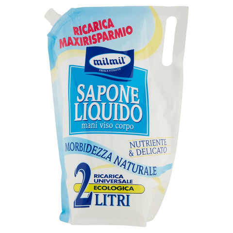 Mil Mil Sapone Liquido Busta 2 Nutriente E Delicata - Cura Del Corpo
