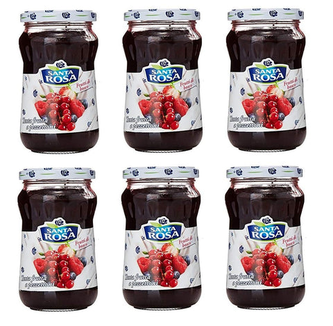 Santa Rosa 6x Fruits Of The Forest Jam 350 G