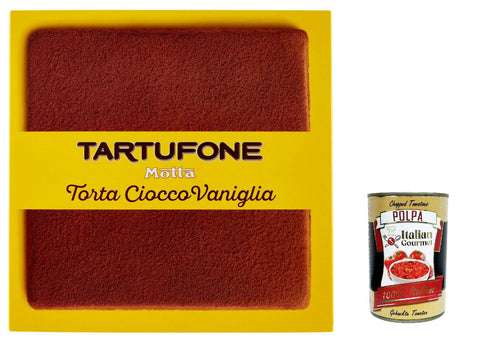 Motta Tartufone Torta Ciocco Vaniglia Crème Gâteau Au Chocolat Dessert Au Chocolat 450 G