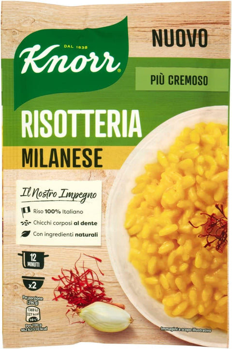 Knorr Risotto Alla Milnaese Riz Italien Au Safran 175 G