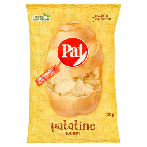 Pai Classica Chips Trasparente Patatine Chips Salés 300 G De Pommes De Terre Chips