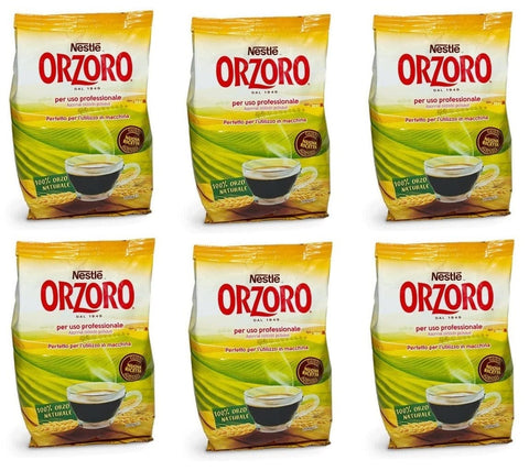 Nestlé Orzoro Orzo Tostato Solubile Lot De 6 Sachets D'orge Torréfiée Solubles De 200 G