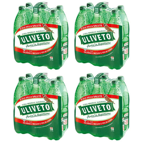 Uliveto Acqua Effervescente 24 Bottiglie Da 1.5 Litri