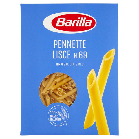 Barilla - Pennette Lisce, Semoule De Blé Dur, N ° 59-500 G