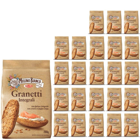 Mulino Bianco Granetti Integrali Senza Conservanti 24 Pezzi 280 Grammi
