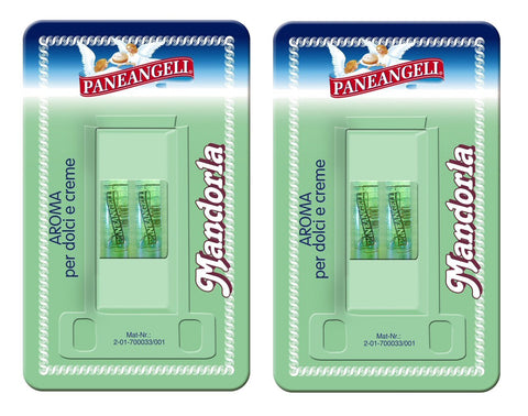 Paneangeli Mandorla Arôme Amande Pour Pâtisserie Deux Viles 2 Ml Chacune, Lot De 2