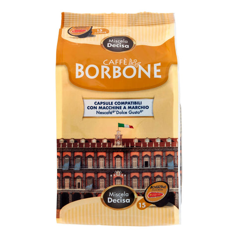 Caffè Borbone Dolcegusto Miscela Decisa - 15 Capsules
