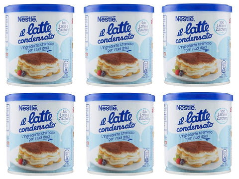 Nestlé Il Latte Condensato Lot De 6 Ingrédients Crémeux Pour Desserts 397 G