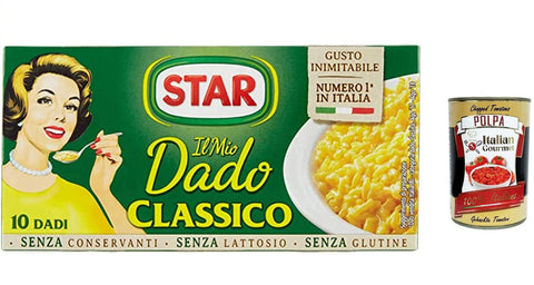 Star Il Mio Dado Classico Lot De 12 Cubes De Bouillon, 10 Cubes De Bouillon, 100 G, Sans Conservateur, Sans Lactose Et Sans Gluten, 400 G