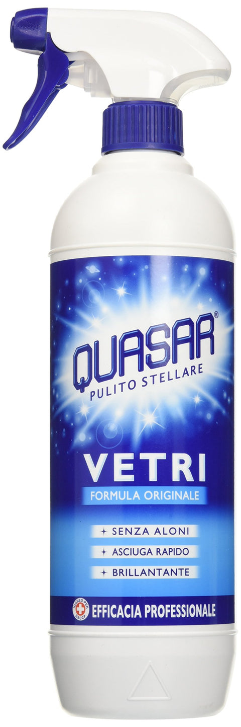 Quasar Nettoyant Pour Vitres, Formule Originale – 6 Pièces De 650 Ml [3900 Ml]