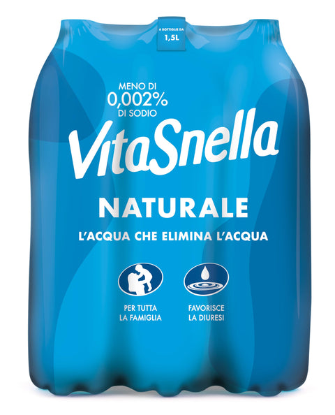 Vitasnella Acqua Oligominerale Naturale 1.5l (Confezione Da 6)