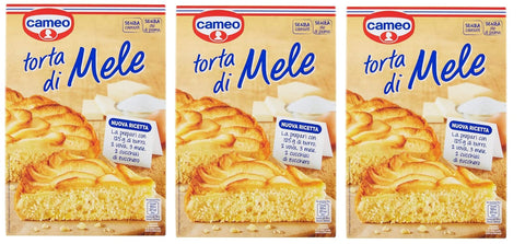 3 X Cameo Preparato Per Torta Di Mele Préparé Pour La Tarte Aux Pommes Produits Pour Pâtisseries 308 G Mélange Pour Gâteaux