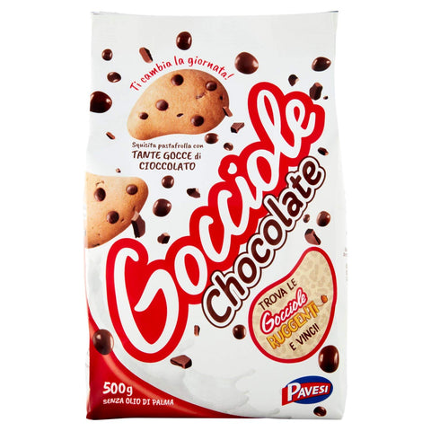 Pavesi Gocciole Chocolate (500g) - Lot De 4 - [2,0 Kg]