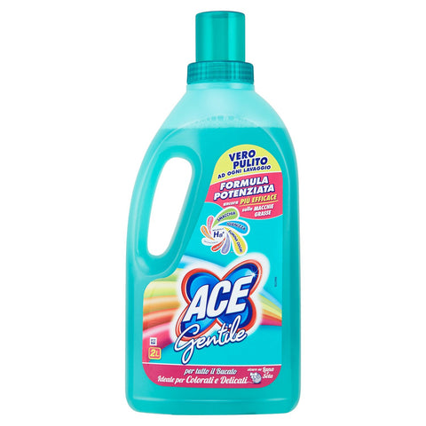 Ace Délicat - Détachant Pour Tissus Colorés Et Délicats, 2 Litres. Formule Oxy-Color
