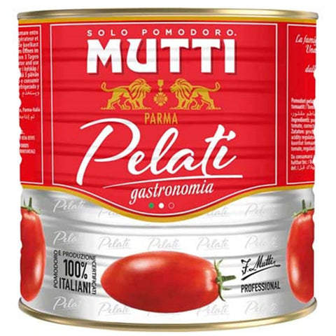 Mutti Selezione Gastronomia Lot De 6 Tomates Pelées 2,5 Kg