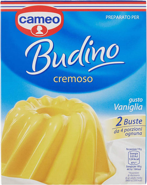 Lot De 6 Sacs Cameo Budino Vaniglia Crémeux Et Pudding Vanille 80 G