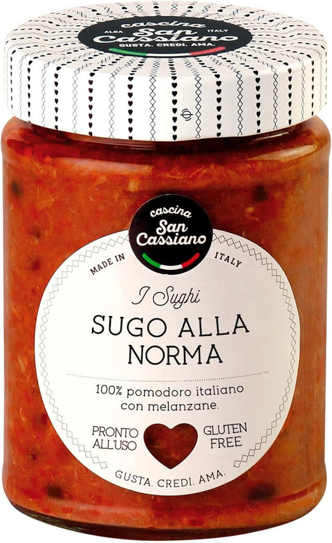 3 X Cascina San Cassiano Sugo Alla Norma 290 G + Pélati Gastronomique Italien 400 G