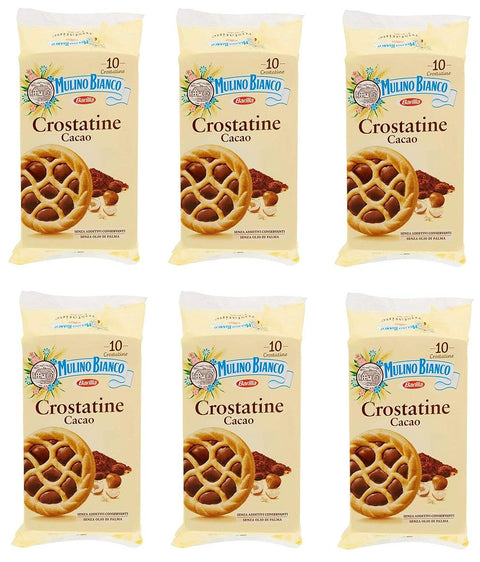 Mulino Bianco Crostatina Lot De 6 Tartelettes Au Chocolat (10 X 24 G)
