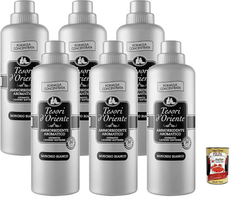 Tesori D'oriente Ayurveda Adoucissant Concentré 760 Ml (Ammorbidente Aromatico, X6) + Italian Gourmet Polpa 400 G