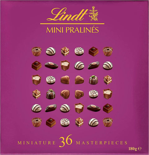 Lindt Lot De 3 Mini Chocolats Xl - Boîte De Différents Chocolats - Taille : 180 G