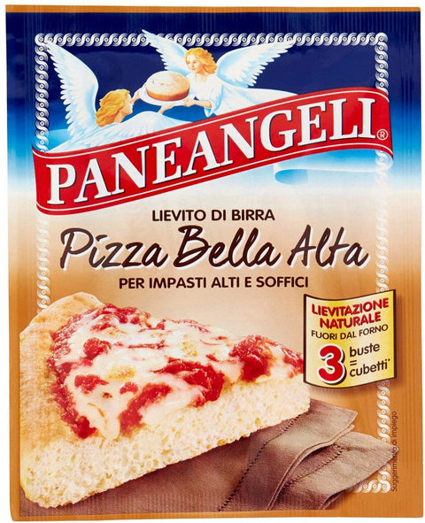 6x Paneangeli Pizza Natural Yeast Thick Pizza Base Mix 27g (3x9g)