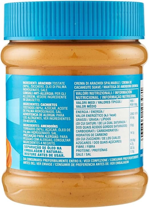 12x SKIPPY pots de 340 g de beurre de cacahuète  « crémeux » | Beurre de cacahuète sans huile de palme | Extra crémeux et composé à 91 % de cacahuètes | Sans morceaux | Délicieux beurre de cacahuète au goût riche et crémeux