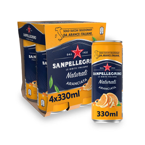 San Pellegrino Aranciata 24 Lattine Da 33 Cl (1000032415)