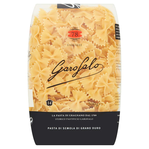 Garofalo Farfalle Lot De 4 Boîtes De 500 G