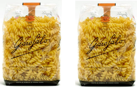 Garofalo Fusilli Lot De 2 Pâtes Courtes 500 G